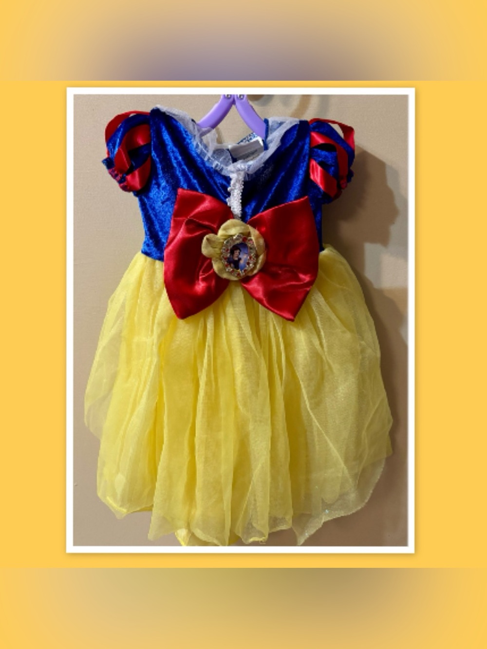 Disney Baby Snow White ~ Infant Costume Dress ~ Size 6-12 Mo.